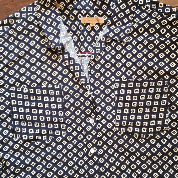 Jachs Girlfriend Button Down Medium - Picture 3 of 6
